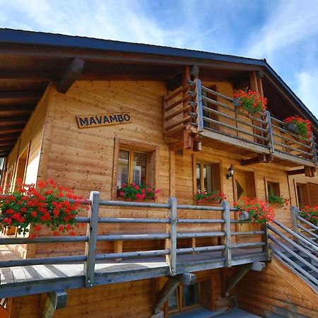 Chalet Mavambo Le Chable Bagian luar foto