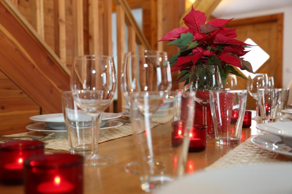 Chalet Mavambo Le Chable Bagian luar foto