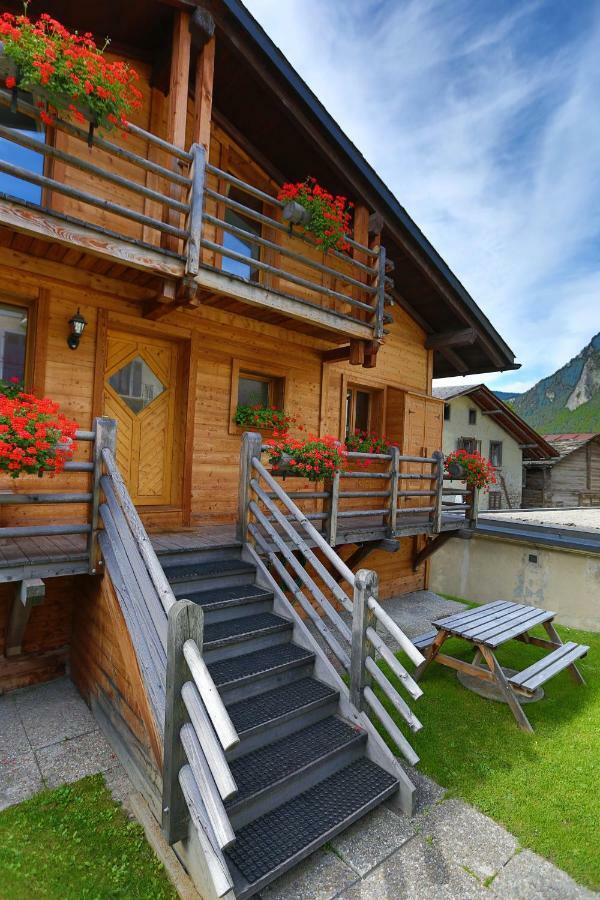 Chalet Mavambo Le Chable Bagian luar foto