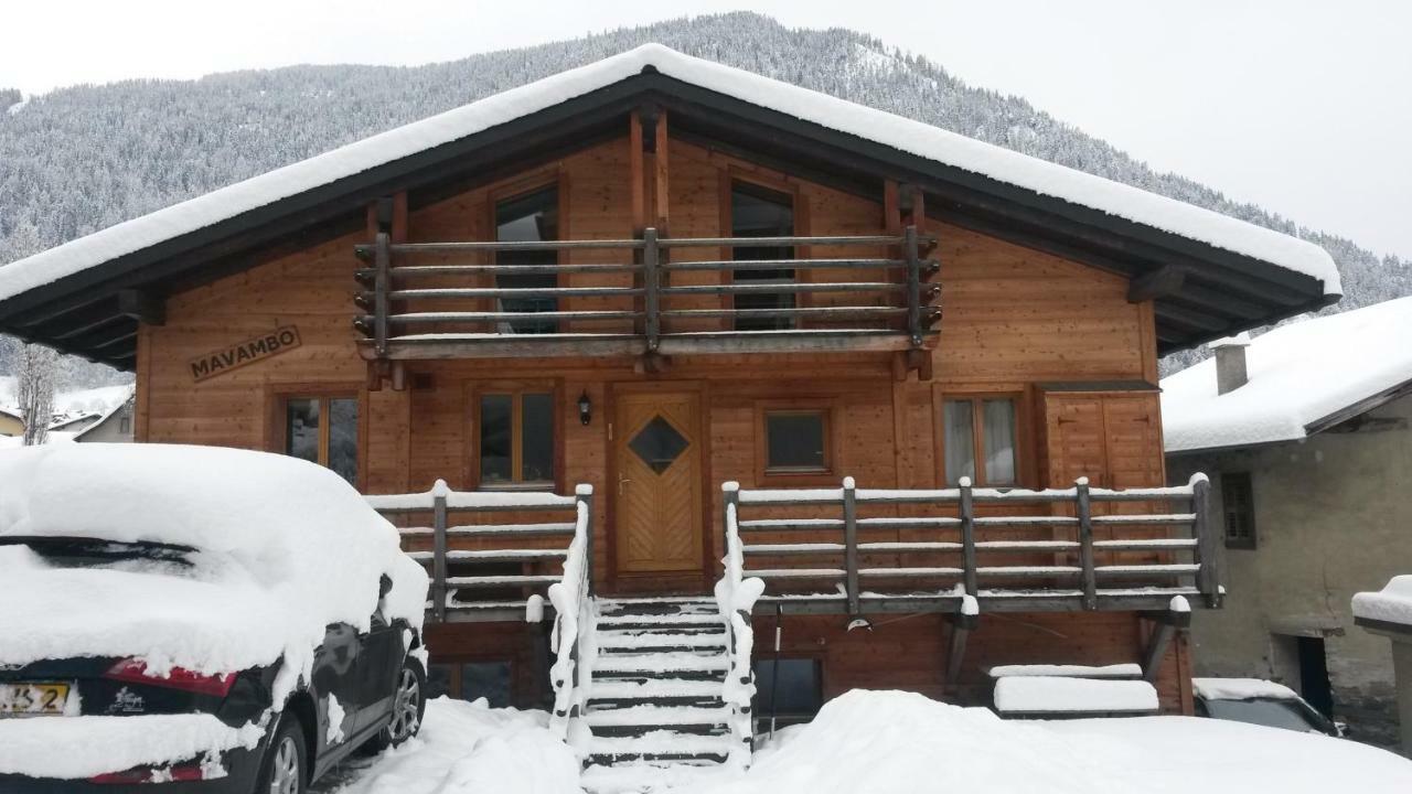 Chalet Mavambo Villa Le Chable Bagian luar foto